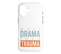 Funny Paramedic EMT More drama than trauma Case for iPhone 16