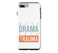 Funny Paramedic EMT More drama than trauma Case for iPhone 7 Plus/8 Plus