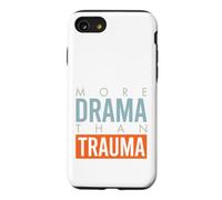 Funny Paramedic EMT More drama than trauma Case for iPhone SE (2020) / 7/8