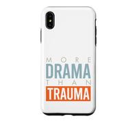 Funny Paramedic EMT More drama than trauma Case for iPhone XS Max