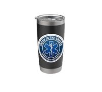 Funny Paramedic Freak in The Sheets Ambulance Run Sheets Pun Stainless Steel Insulated Tumbler
