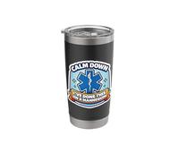 Funny Paramedic Keep Calm I've Done This with A Mannequin Stainless Steel Insulated Tumbler