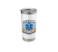 Funny Paramedic Keep Calm I've Done This with A Mannequin Stainless Steel Insulated Tumbler