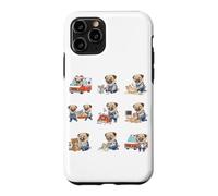 Funny Paramedic Pug EMT Rescue First Responder Case for iPhone 11 Pro