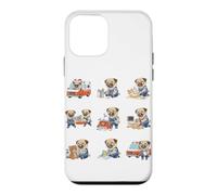 Funny Paramedic Pug EMT Rescue First Responder Case for iPhone 12 mini