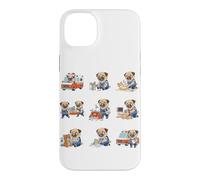 Funny Paramedic Pug EMT Rescue First Responder Case for iPhone 14 Plus