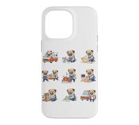 Funny Paramedic Pug EMT Rescue First Responder Case for iPhone 14 Pro Max