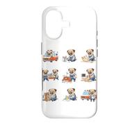 Funny Paramedic Pug EMT Rescue First Responder Case for iPhone 17