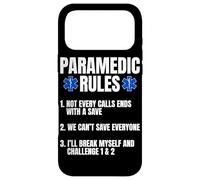 Funny Paramedic Rules EMT EMS Case for iPhone 17 Pro Max