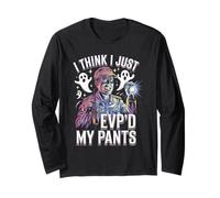 Funny Paranormal EVP Ghost Hunting Meme Long Sleeve T-Shirt