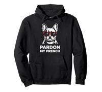 Funny Pardon My French Frenchie Bulldog Dog Lover Pullover Hoodie