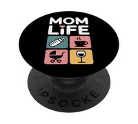 Funny Parenting Adopting Fostering Childcare Mom Dad PopSockets Adhesive PopGrip