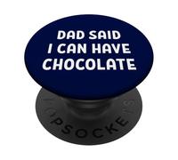 Funny Parenting Jokes Kids Dads Fathers Moms Mothers PopSockets Adhesive PopGrip