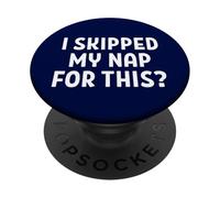 Funny Parenting Jokes Kids Dads Fathers Moms Mothers PopSockets Adhesive PopGrip