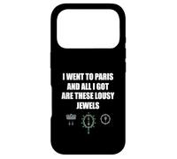 Funny Paris Souvenir All I Got Are These Lousy Jewels Heist Case for iPhone 17 Pro