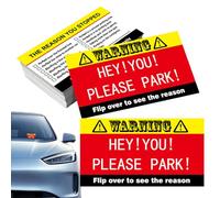 Funny Parking Cards - 50X Prank Parking Violation Tickets, Novelty Fake Ticket Notes | Adult Humor Gag Gift, Ridiculous Car Prank Accessories For Friends, Coworkers, Birthday Parties, Office Fun, Joke
