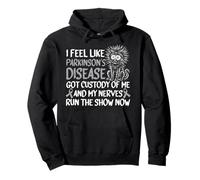 Funny Parkinson Warrior Parkinsons disease Pullover Hoodie