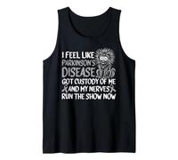 Funny Parkinson Warrior Parkinsons Disease Tank Top