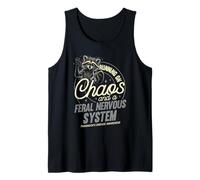 Funny Parkinson Warrior Parkinsons Nutrition Facts Tank Top