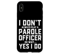 Funny Parole Officer Costume Correctional Supervision Agent Case for iPhone XS Max