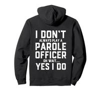Funny Parole Officer Costume Correctional Supervision Agent Pullover Hoodie