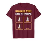 Funny Parson Russell Terrier Guide to Training Dog Obedience T-Shirt