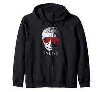 Funny Party Gaius Julius Caesar Roman History Zip Hoodie