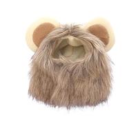 Funny Party Pets Clothes Cute Wig Lion Mane Hat Kitten Accessories Dog Ears With Cosplay T4H6 Costume Fancy