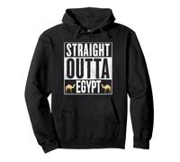 Funny Passover Straight Outta Egypt Camel Jewish Travel Pullover Hoodie
