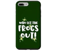 Funny Passover Who Let the Frogs Out Shirt Jewish Seder Case for iPhone 7 Plus/8 Plus