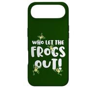 Funny Passover Who Let the Frogs Out Shirt Jewish Seder Case for iPhone Air