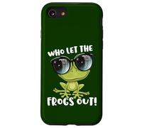 Funny Passover Who Let the Frogs Out Shirt Jewish Seder Case for iPhone SE (2020) / 7/8