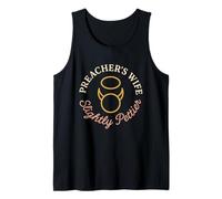 Funny Pastor’s Wife Edgy Christian Humor Ministry Life Tank Top