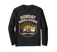 Funny Pastor Youth Ministry Church Leader Humor Sermon Joke Long Sleeve T-Shirt
