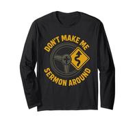 Funny Pastor Youth Ministry Church Leader Humor Sermon Joke Long Sleeve T-Shirt