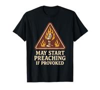 Funny Pastor Youth Ministry Church Leader Humor Sermon Joke T-Shirt