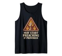 Funny Pastor Youth Ministry Church Leader Humor Sermon Joke Tank Top
