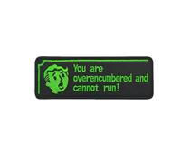 Funny Patches for Backpacks,Embroidery Overburdened Morale Patch,Military Patches Badge for Tactical Vest Clothes Chest Pack Helmet Denie Hat Game Lover