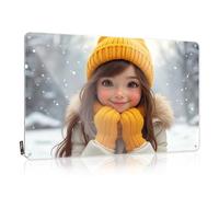 Funny Patio Decor Cozy Winter Days With Yellow Accessories Tin Sign Man Cave Signs For Men Man Cave Funny Signs(30X40CM)