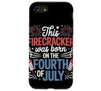 Funny Patriotic Birthday Independence Day 4th of July Case for iPhone SE (2020) / 7/8
