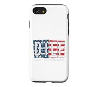 Funny Patriotic DILF Design for Freedom-Loving Americans Case for iPhone SE (2020) / 7/8
