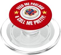 Funny Pavlova And Meringue PopSockets PopGrip for MagSafe