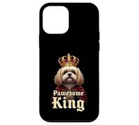 Funny Pawesome Shih Tzu King Dog Art Case for iPhone 12 mini