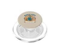 Funny Pawpaw Saurus Grandpa Dinosaur Western Father's Day PopSockets PopGrip for MagSafe