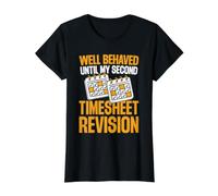 Funny Payroll Specialist Value Graphic T-Shirt, Women, Black, L