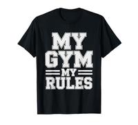 Funny Pe Teacher Gym Rules Physical Education Humor T-Shirt