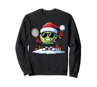 Funny Peace Hand Christmas Tennis Lights Womens Mens Kids Sweatshirt