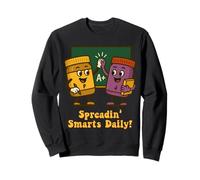 Funny Peanut Butter & Jelly Toddler Boys Girl Back to School Sweatshirt