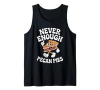 Funny Pecan Pie or Pecan Pies Retro Tank Top