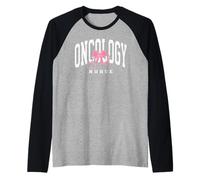 Funny Pediatric Hematology Oncology Nurse PEDS Hem Onc Nurse Raglan Baseball Tee